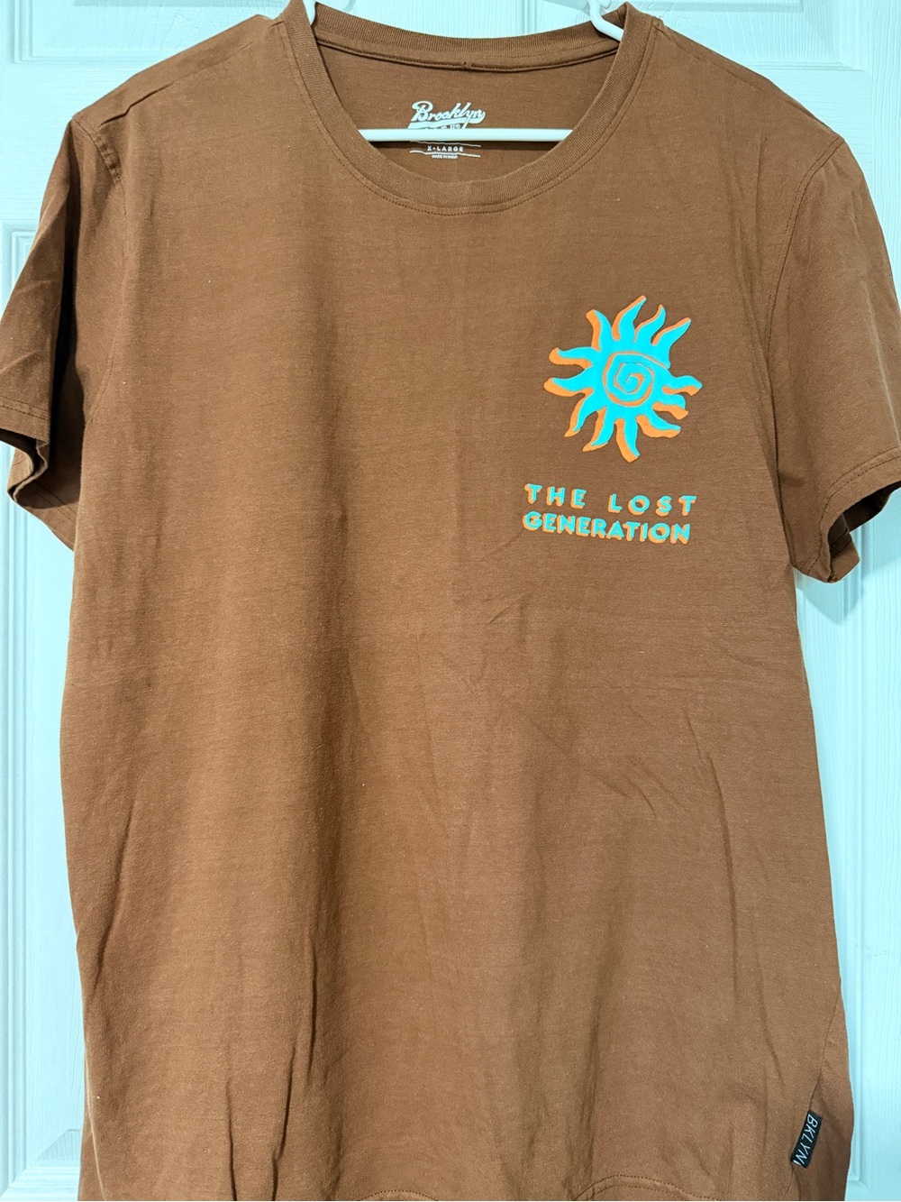 Brown 'The Lost Generation' Graphic Tee
